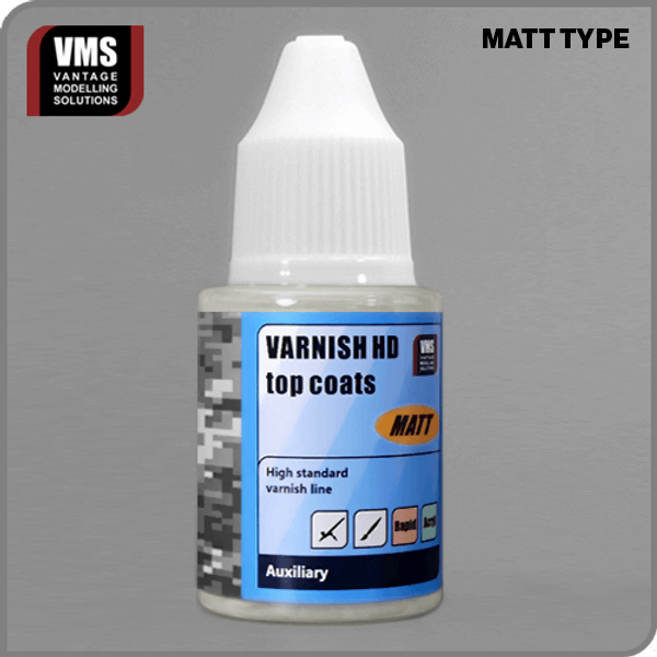 VMS Varnish HD - Deep Matt Type 30ml